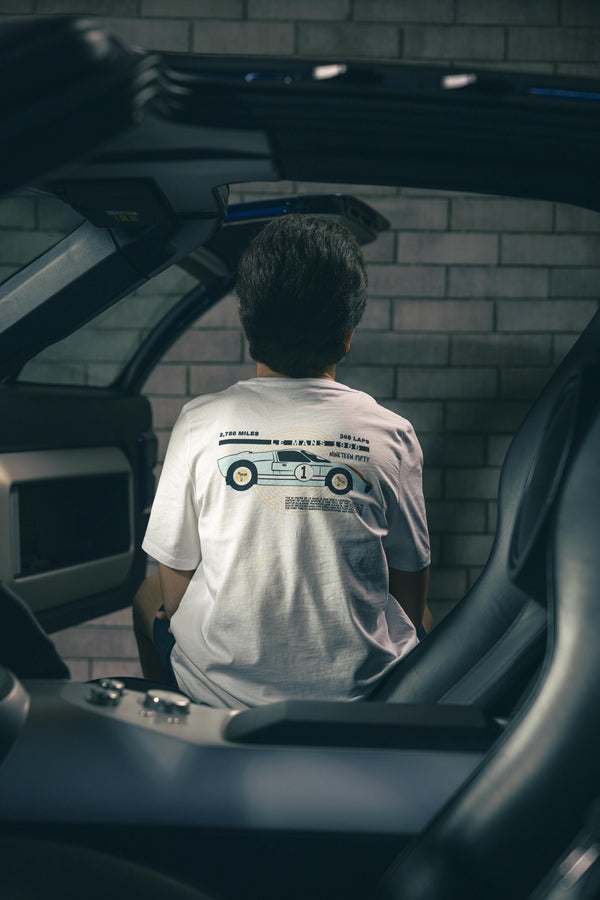 Jr. GT40 Tee - White