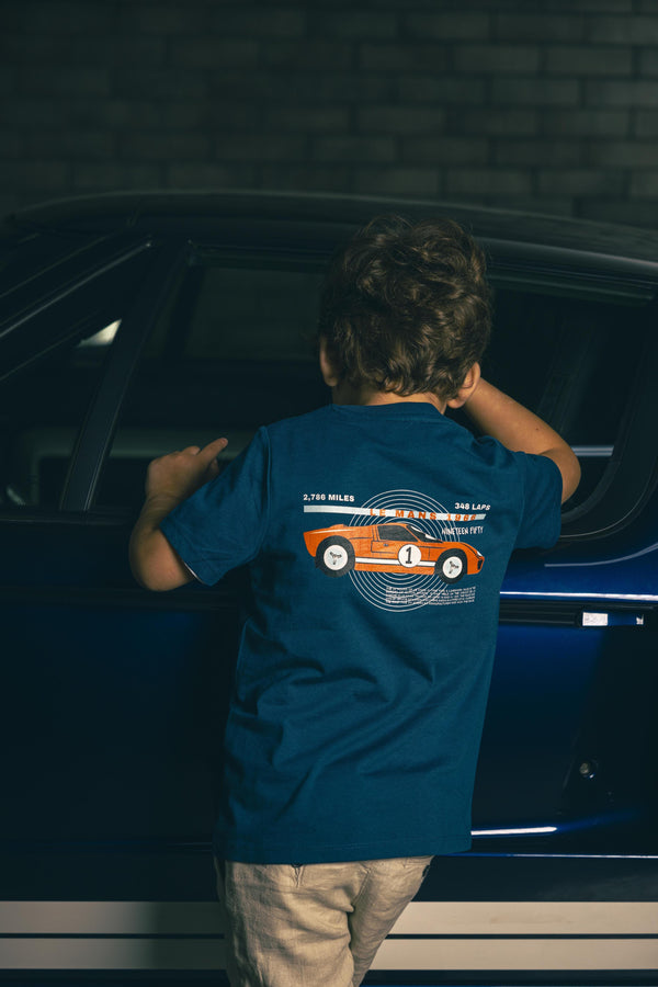Jr. GT40 Tee - Blue