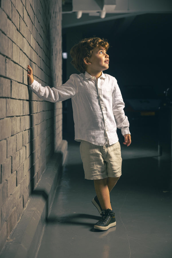Jr. '66 Linen Shirt - White