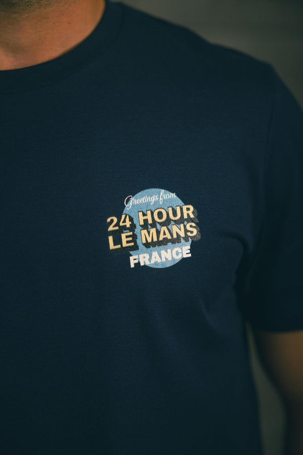 Trackside Tee - Navy