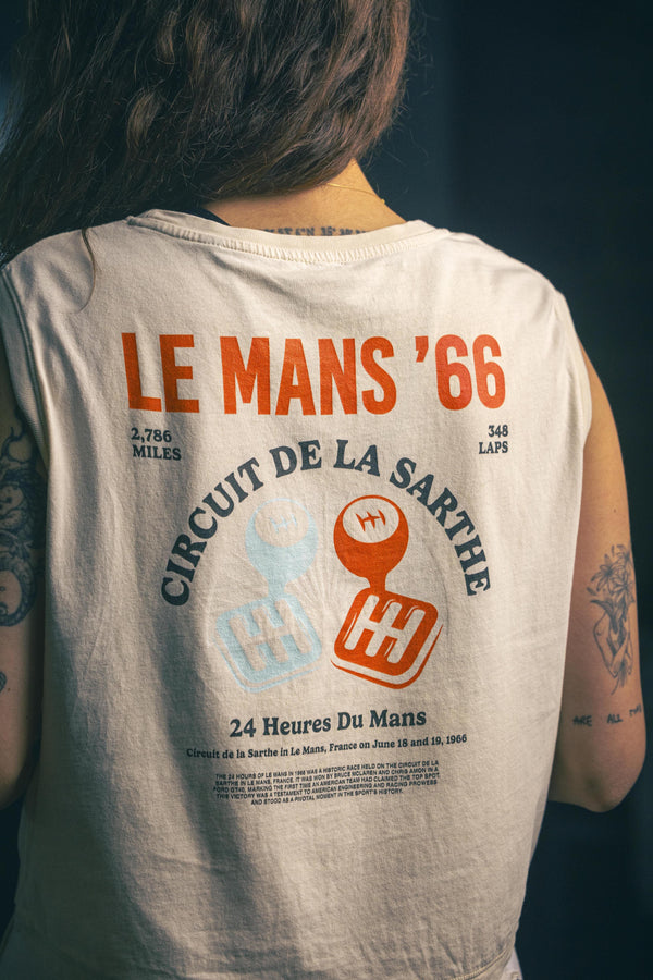 Trophy Crop Top - Washed Ivory