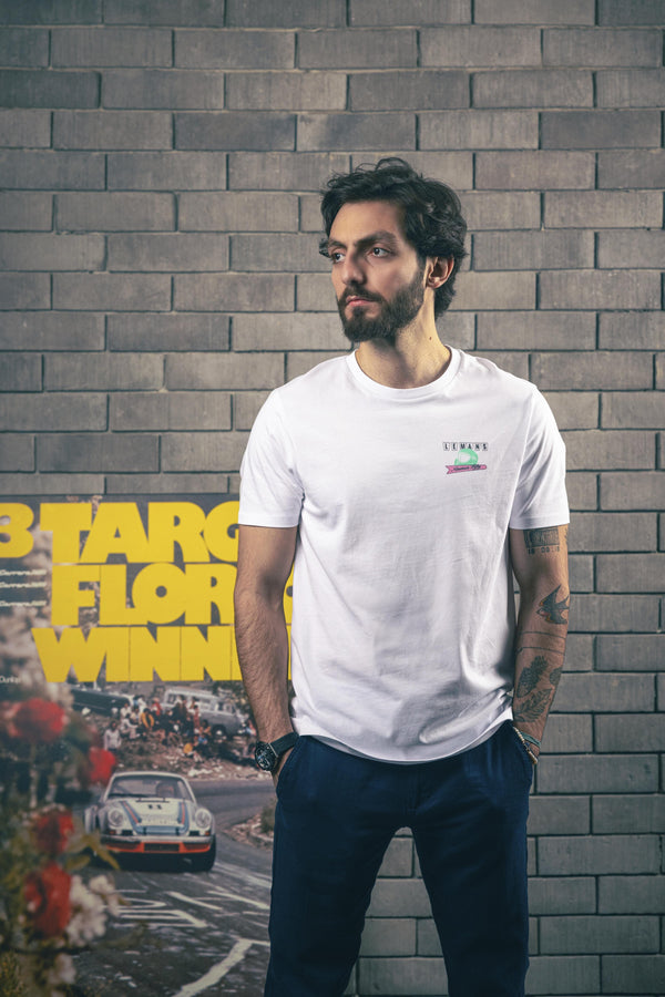 Le Mans Tee - White