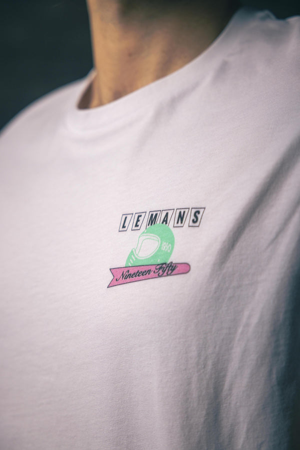 Le Mans Tee - White