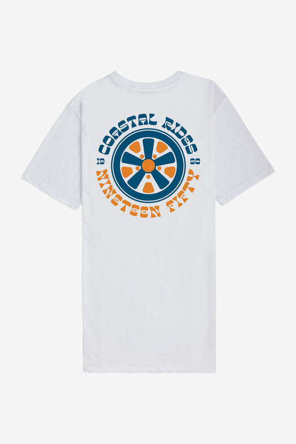 Palm Wheels T-Shirt - White