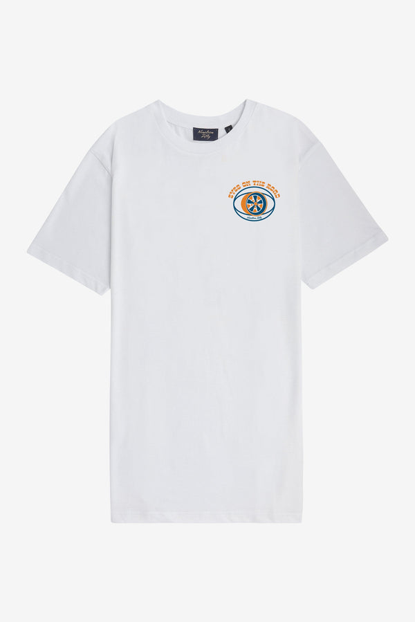 Palm Wheels T-Shirt - White