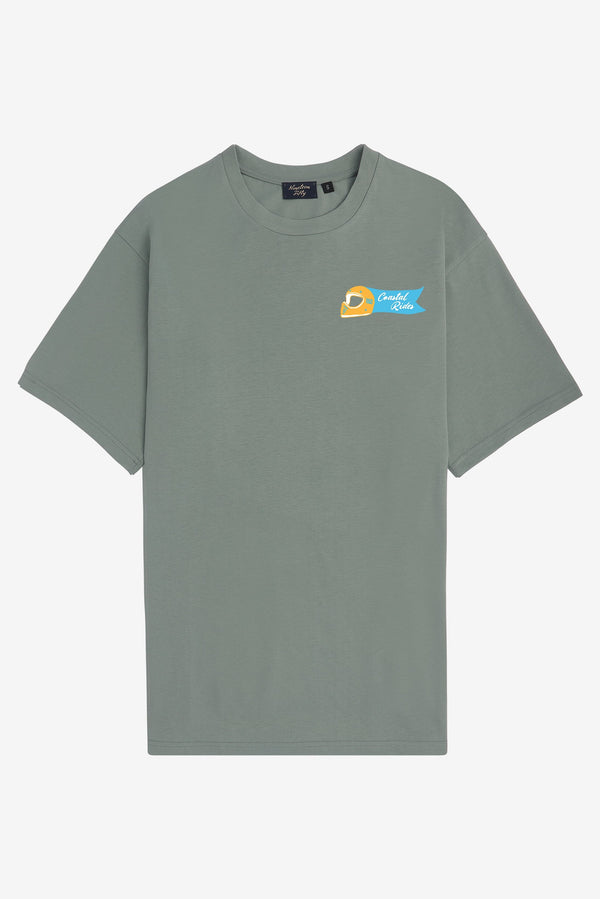 Sand Rider Oversized T-Shirt - Green