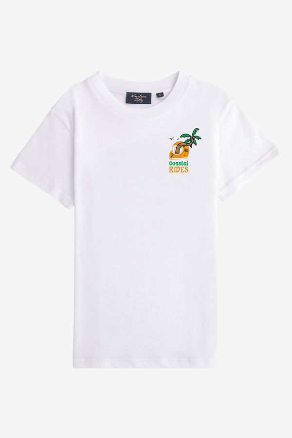 Jr. Coastal Drive T-Shirt - White