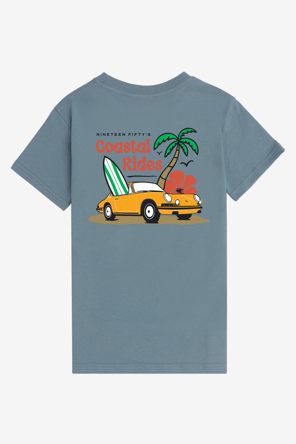 Jr. Coastal Drive T-Shirt - Blue