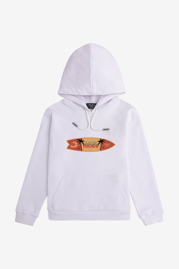 Jr. Route 110 Hoodie - White