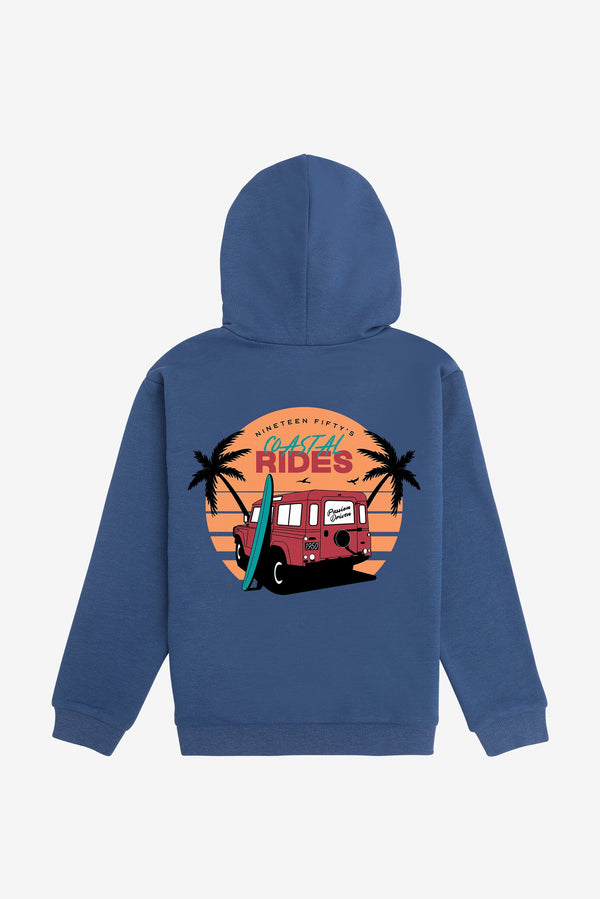 Jr. Route 110 Hoodie - Blue