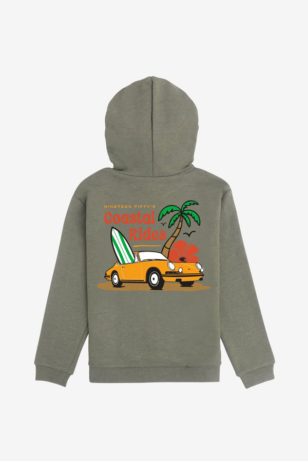 Jr. Coastal Drive Hoodie - Green