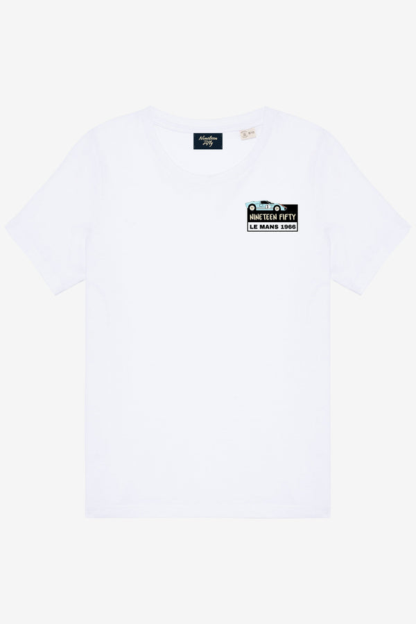 Jr. GT40 Tee - White