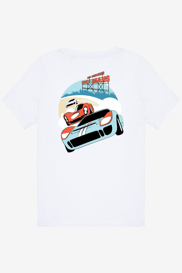 Jr. Grand Prix Tee - White