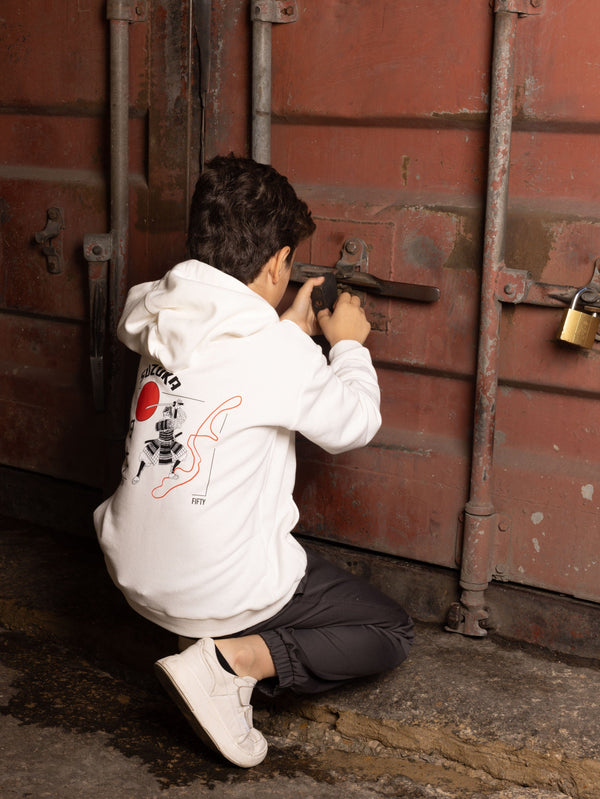 Jr. Suzuka Hoodie - White
