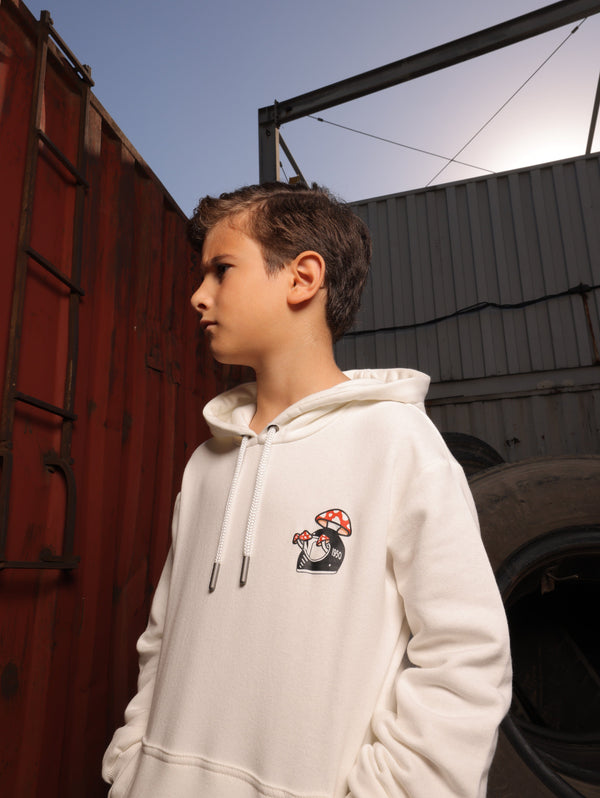 Jr. RLD Hoodie - White