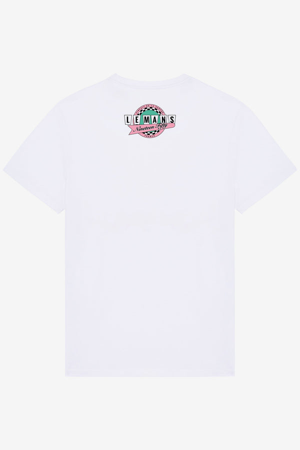 Le Mans Tee - White