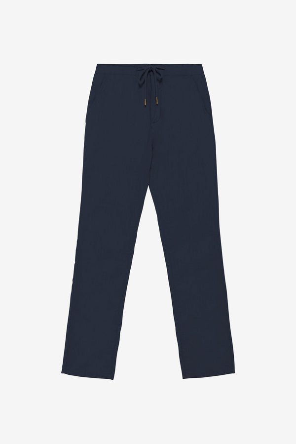 Linen Pants - Navy