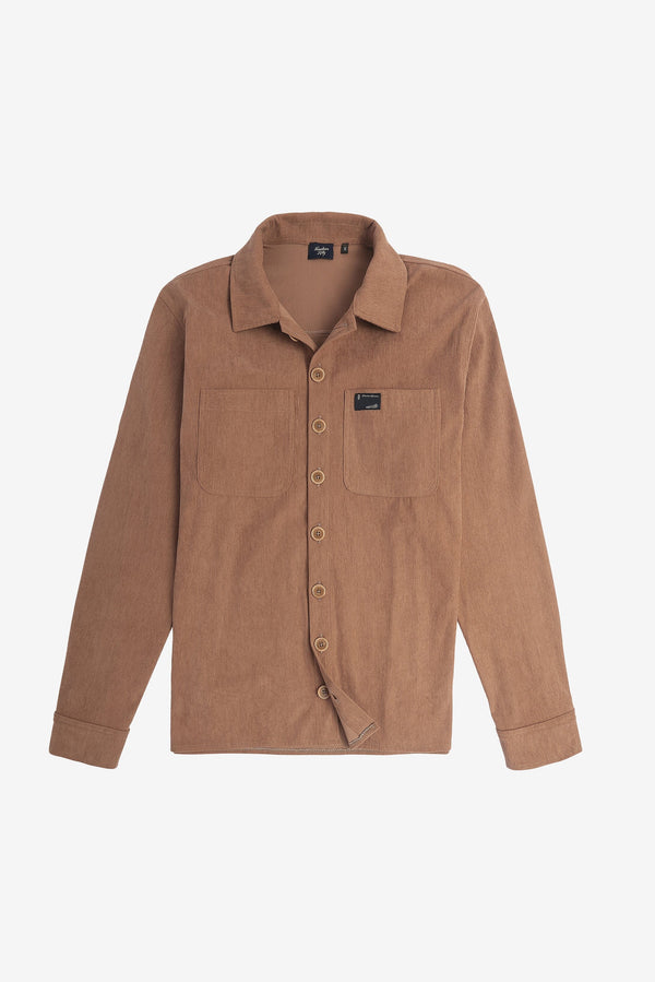 Classic Corduroy Overshirt - Camel