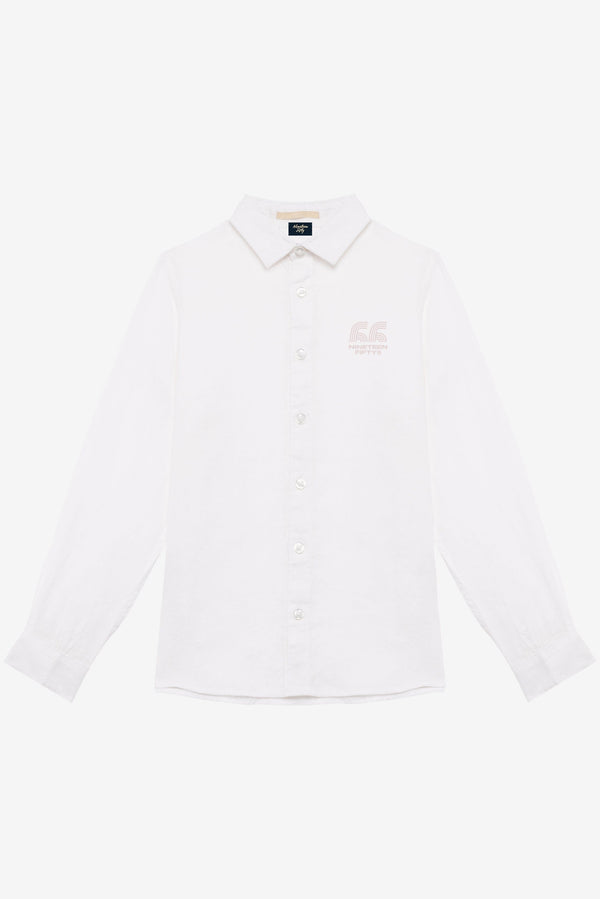 Jr. '66 Linen Shirt - White