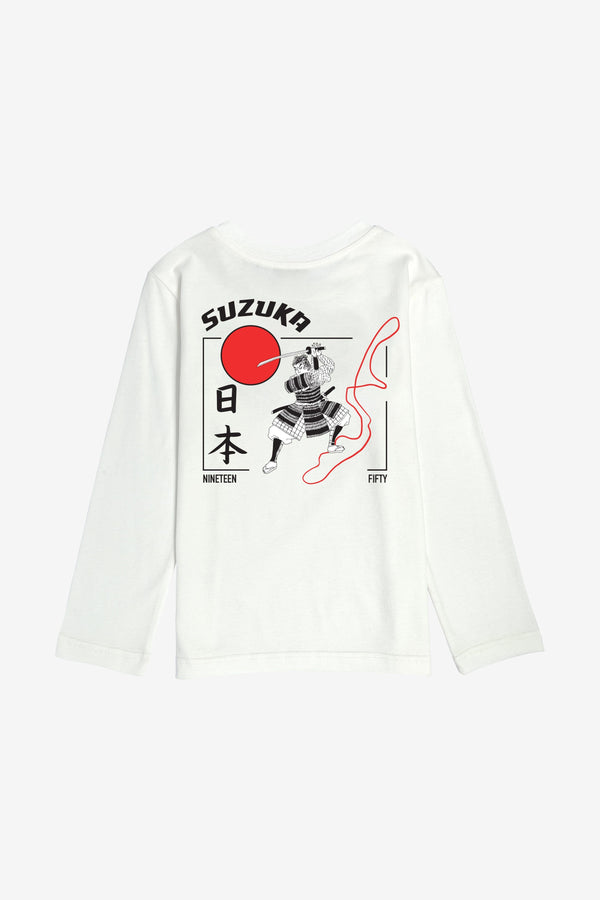 Jr. Suzuka Tee - White