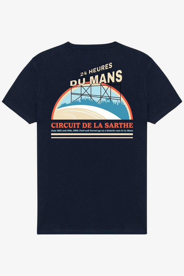 Trackside Tee - Navy