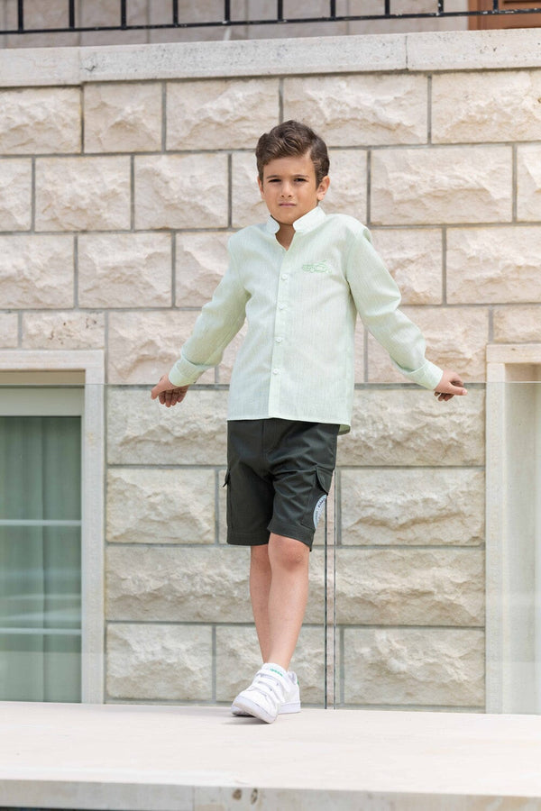 Jr. Cargo Shorts - Kaki