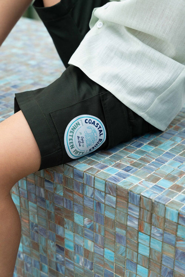 Jr. Cargo Shorts - Kaki