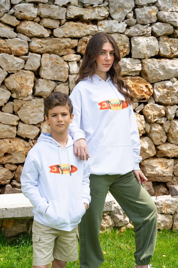 Jr. Route 110 Hoodie - White