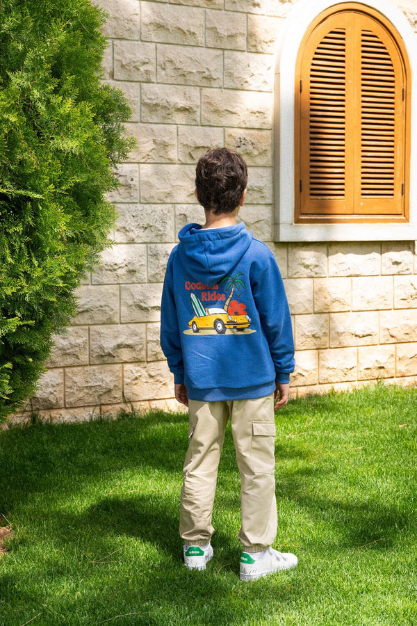 Jr. Coastal Drive Hoodie - Blue