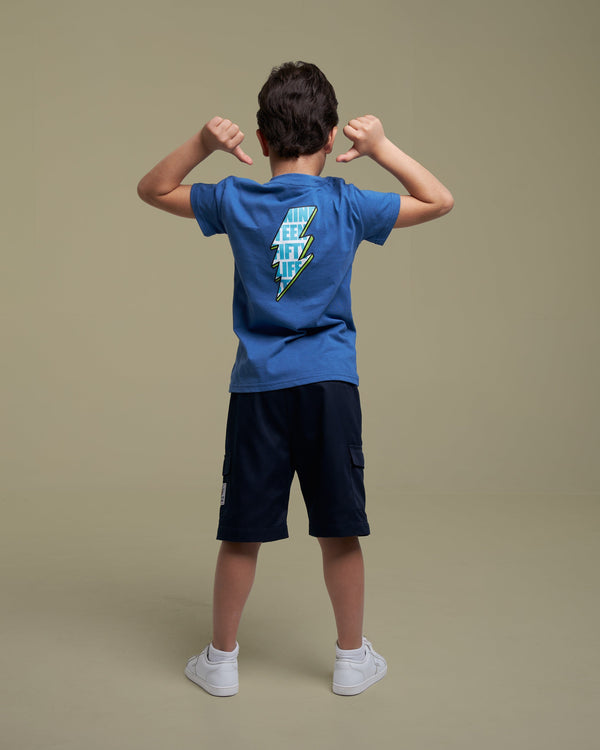 Jr. Group B Cargo Shorts - Navy Blue