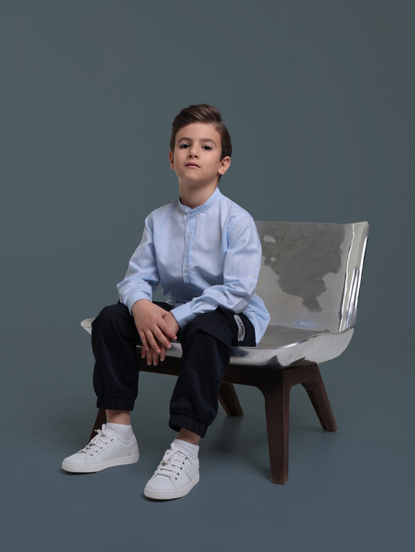 Jr. Group B Cargo Pants - Navy Blue