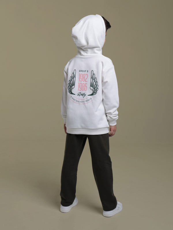 Jr. Open-Bottoms Joggings - Kaki