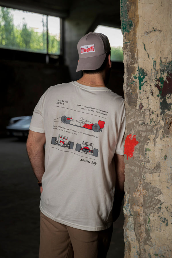 Auto Racing Cap - Grey