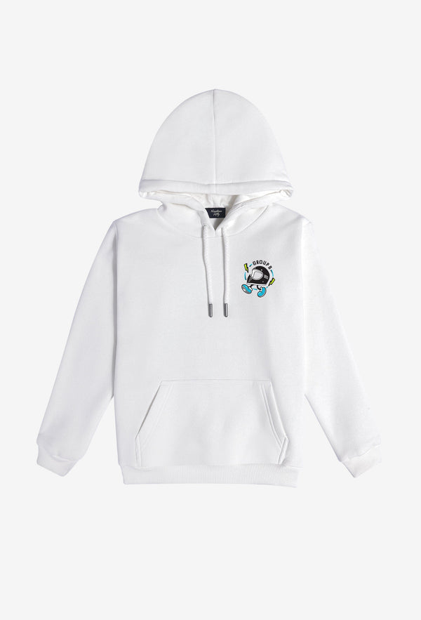 Jr. Ignition Hoodie - White