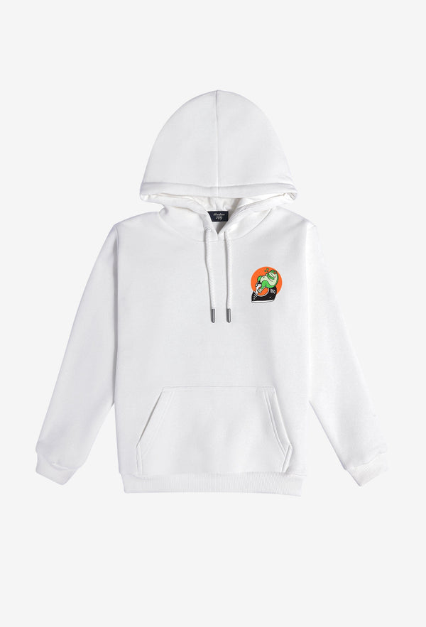 Jr. Motorsport Hoodie - White