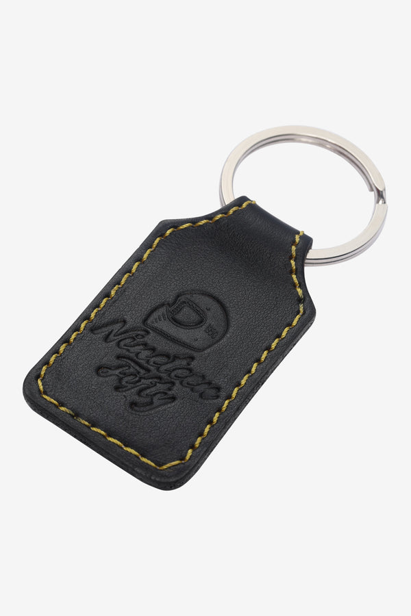 Heritage Keychain - Yellow on Black