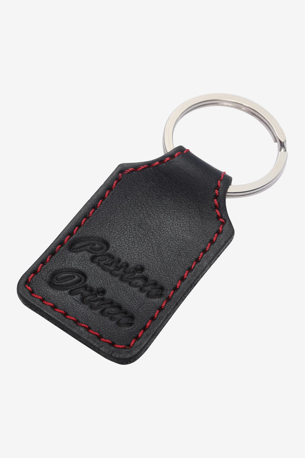Heritage Keychain - Red on Black