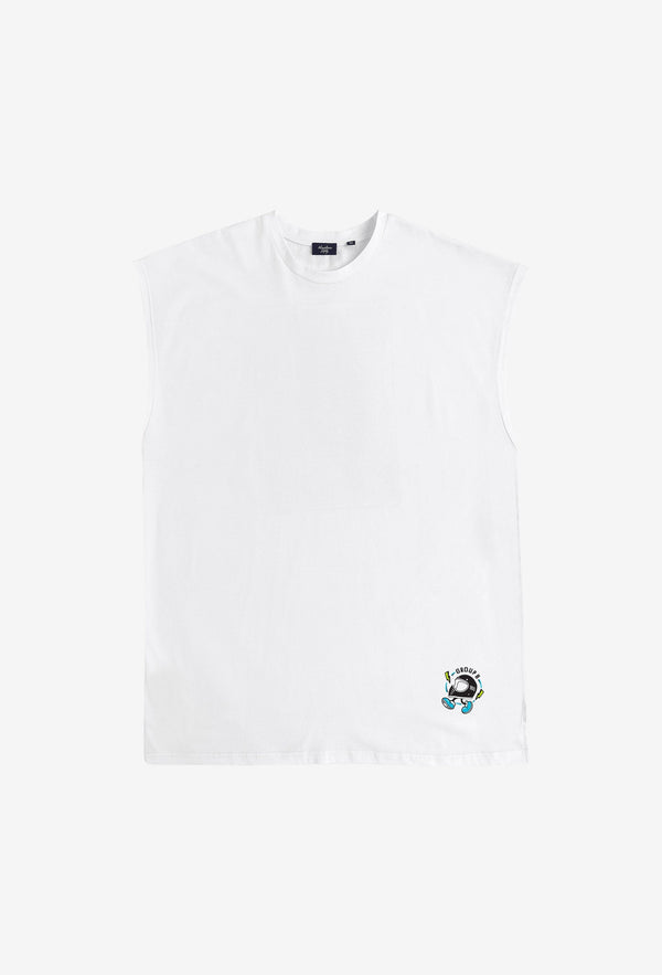 Oversized Ignition I-Shirt - White